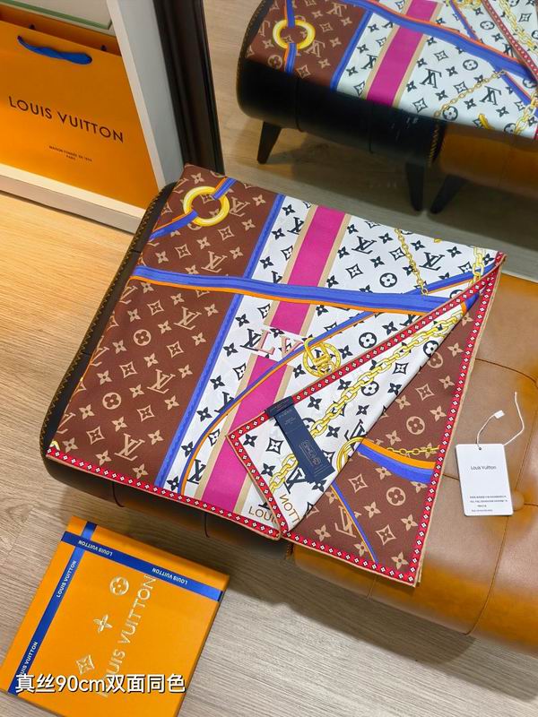 LV Silk Scarf hm26